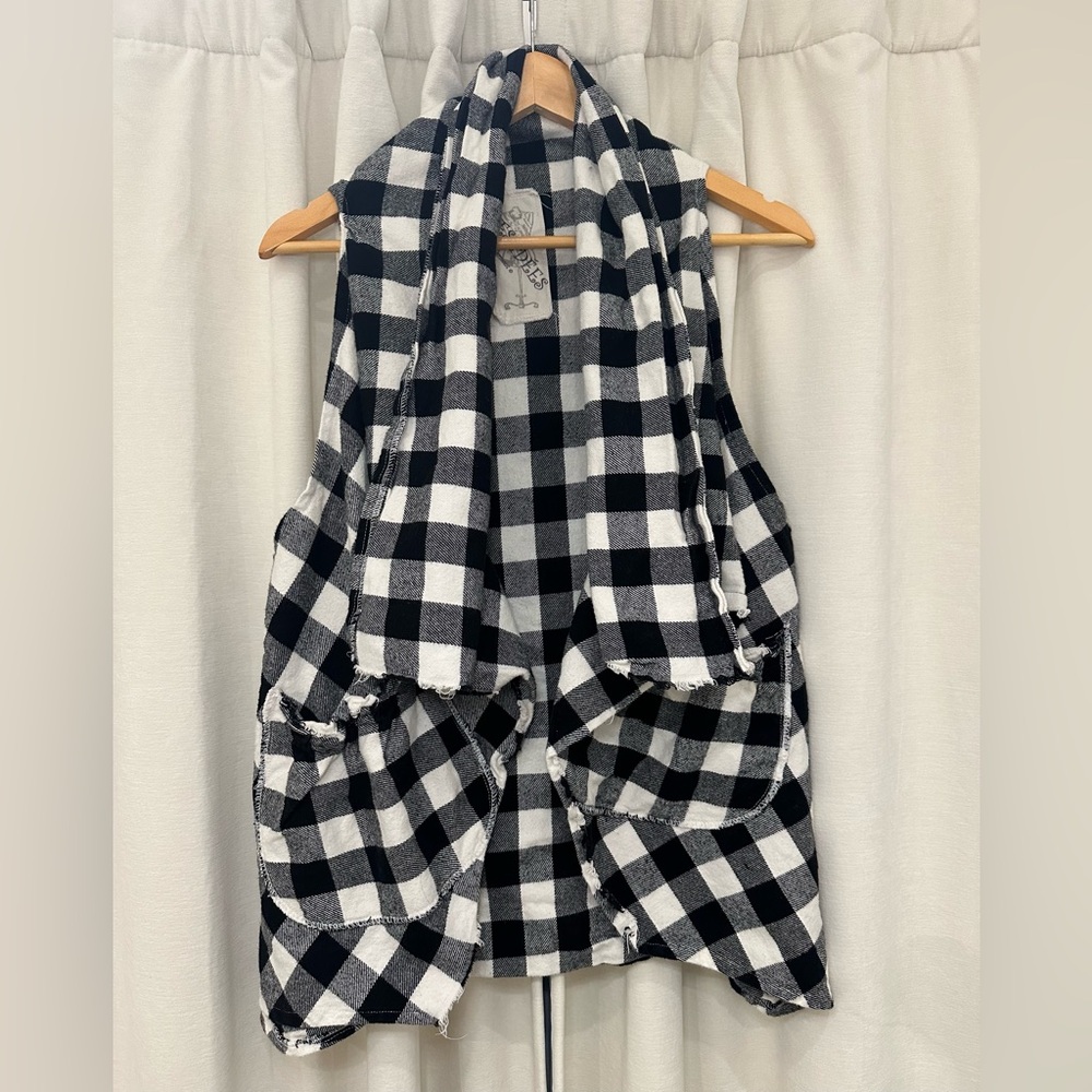 Plaid Vest